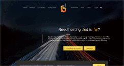 Desktop Screenshot of blacklabelhosting.com.au
